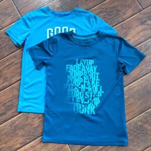 Pair of All in Motion Boys Athletic Shirts Sz M(8/10)